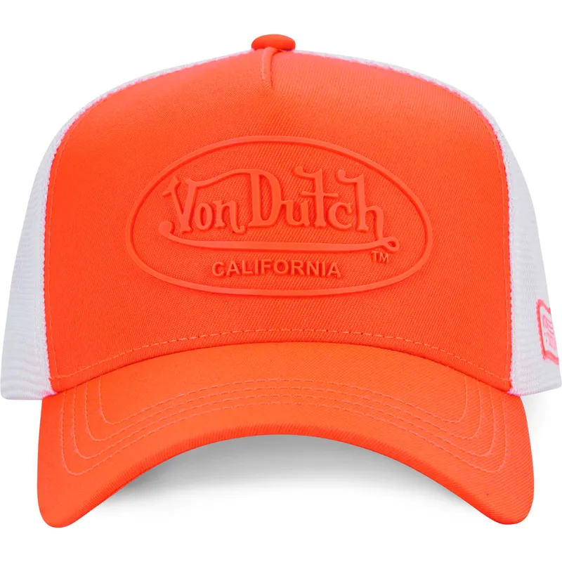 kapa-zaobljena-narancasta-snapback-fluo04-von-dutch