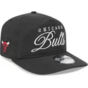 kapa-zaobljena-crna-podesiv-19twenty-draft-2025-chicago-bulls-nba-new-era