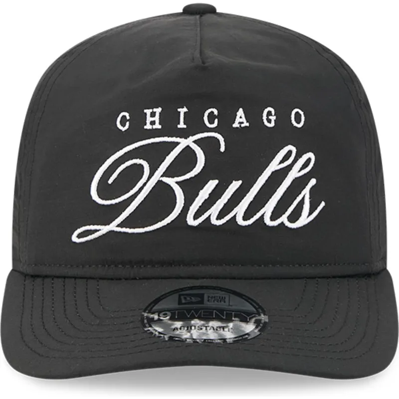 kapa-zaobljena-crna-podesiv-19twenty-draft-2025-chicago-bulls-nba-new-era