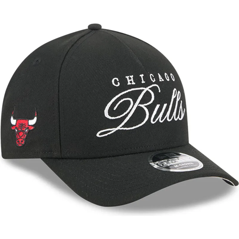 cap-zaobljena-black-snapback-9forty-m-crown-draft-2025-chicago-bulls-nba-new-era
