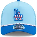 kapa-zaobljena-plava-snapback-9forty-m-crown-a-frame-4th-july-los-angeles-dodgers-mlb-new-era