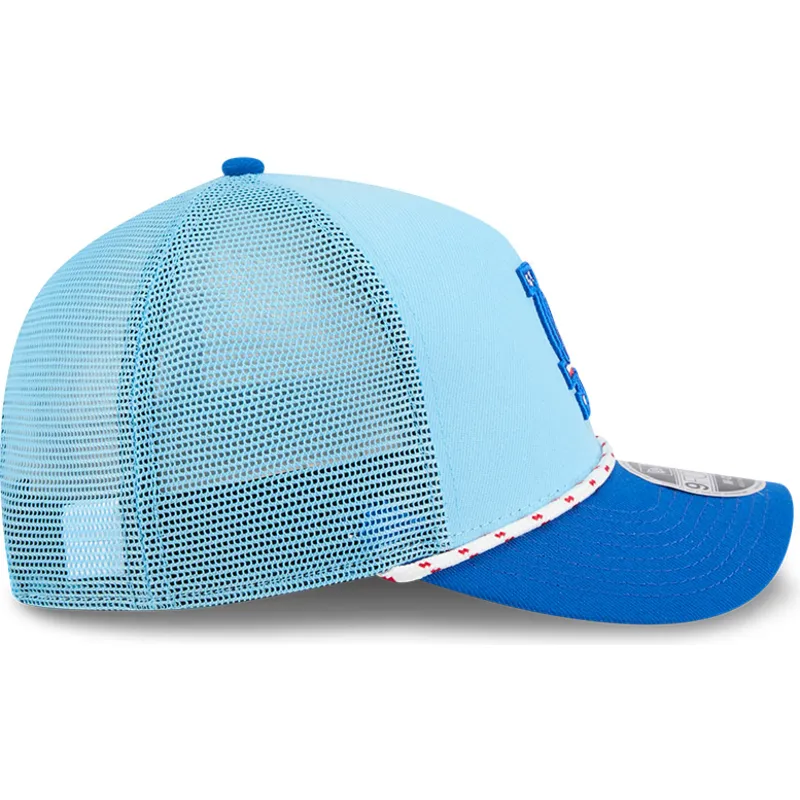 kapa-zaobljena-plava-snapback-9forty-m-crown-a-frame-4th-july-los-angeles-dodgers-mlb-new-era
