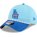 kapa-zaobljena-plava-podesiv-9twenty-4th-july-los-angeles-dodgers-mlb-new-era