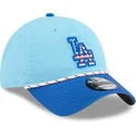 kapa-zaobljena-plava-podesiv-9twenty-4th-july-los-angeles-dodgers-mlb-new-era