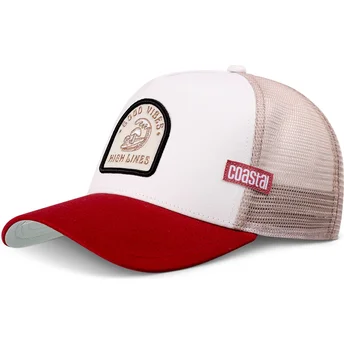 Cap zaobljena beige snapback Coastal