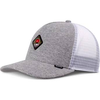 Kapa zaobljena siva snapback Mountain HFT Waffle Djinns
