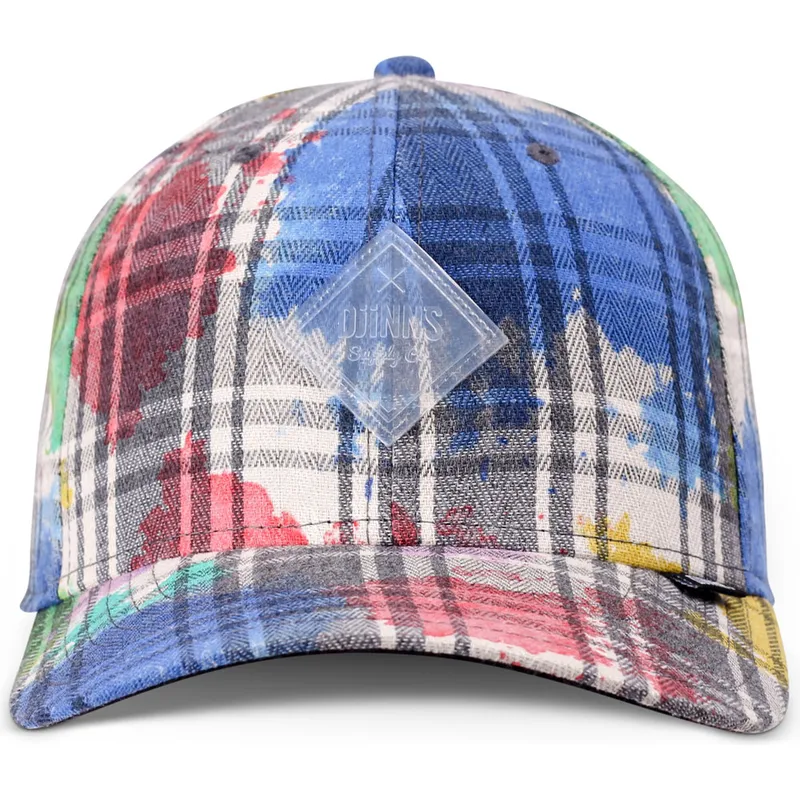 kapa-zaobljena-visebojno-snapback-6p-truefit-dirty-check-djinns