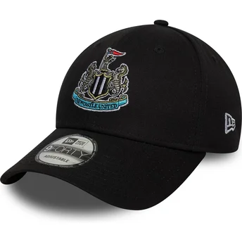 Kape zaobljena crna podesiva traka 9FORTY Core Newcastle United Football Club Premier League New Era