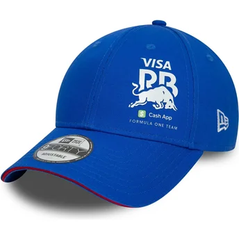 Cap zaobljena blue adjustable strap 9FORTY Flawless Racing Bulls F1 Team Formula 1 New Era