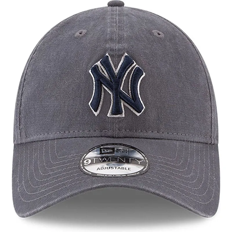 cap-zaobljena-gray-adjustable-strap-9twenty-core-classics-new-york-yankees-mlb-new-era cap-zaobljena-gray-adjustable-strap-9twenty-core-classics-new-york-yankees-mlb-new-era