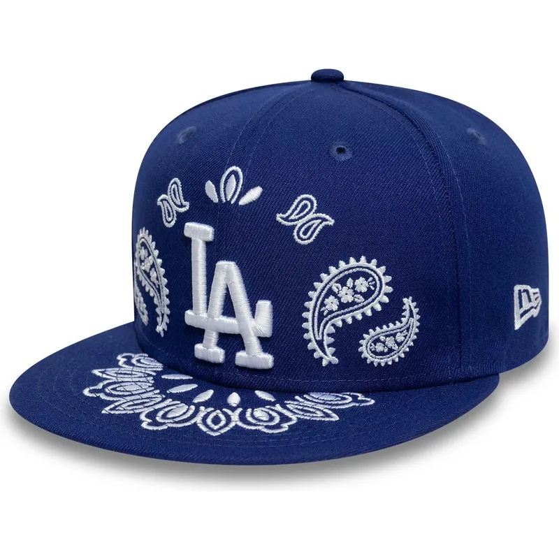 kapa-ravna-plava-prilagodena-59fifty-paisley-los-angeles-dodgers-mlb-new-era