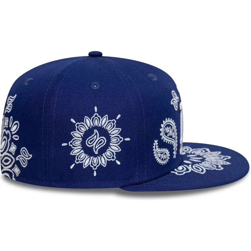 kapa-ravna-plava-prilagodena-59fifty-paisley-los-angeles-dodgers-mlb-new-era