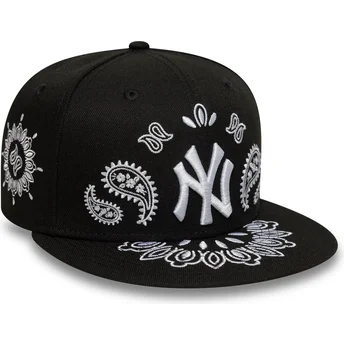 New Era Flat Brim 59FIFTY Paisley New York Yankees MLB...