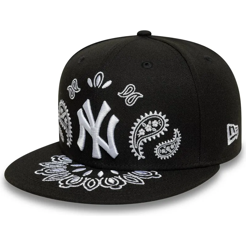 kapa-ravna-crna-prilagodena-59fifty-paisley-new-york-yankees-mlb-new-era
