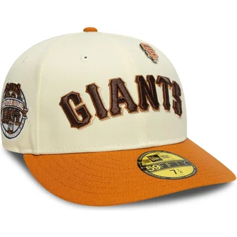 Kape zaobljena bež prilagođen 59FIFTY All Star Game Pin San Francisco Giants MLB New Era