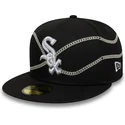 kapa-ravna-crna-prilagodena-59fifty-chain-wrap-chicago-white-sox-mlb-new-era