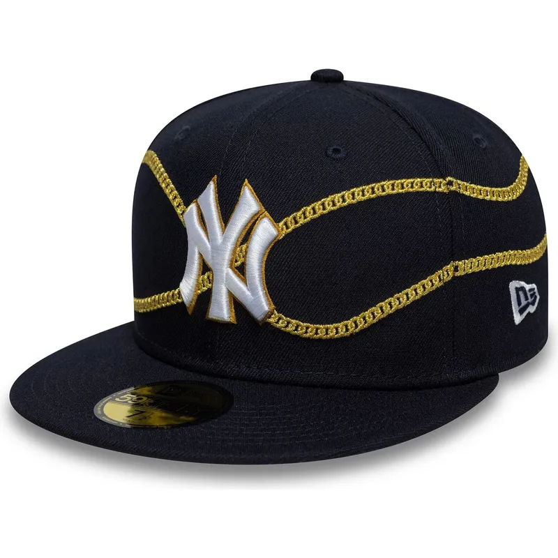 kapa-ravna-mornarsko-plava-prilagodena-59fifty-chain-wrap-new-york-yankees-mlb-new-era kapa-ravna-mornarsko-plava-prilagodena-59fifty-chain-wrap-new-york-yankees-mlb-new-era