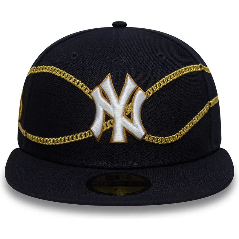 kapa-ravna-mornarsko-plava-prilagodena-59fifty-chain-wrap-new-york-yankees-mlb-new-era kapa-ravna-mornarsko-plava-prilagodena-59fifty-chain-wrap-new-york-yankees-mlb-new-era