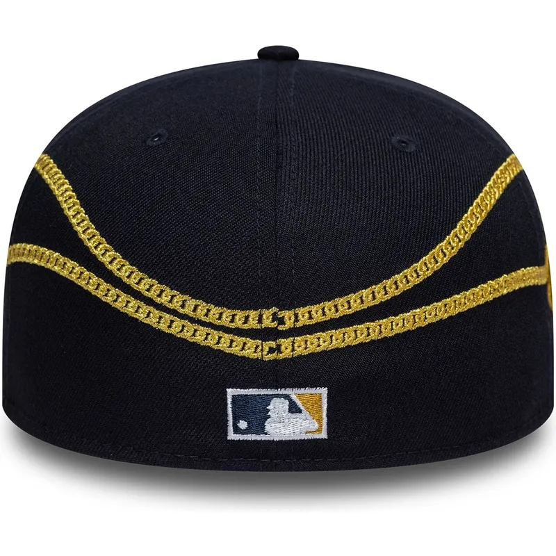kapa-ravna-mornarsko-plava-prilagodena-59fifty-chain-wrap-new-york-yankees-mlb-new-era kapa-ravna-mornarsko-plava-prilagodena-59fifty-chain-wrap-new-york-yankees-mlb-new-era