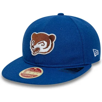 Kapa ravna plava podesiv 9FIFTY Retro Crown Heritage Chicago Cubs MLB New Era
