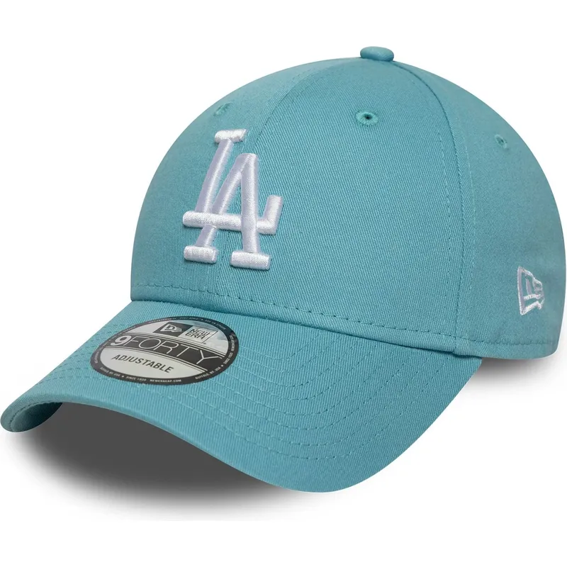 kapa-zaobljena-plava-podesiv-9forty-league-essential-los-angeles-dodgers-mlb-new-era