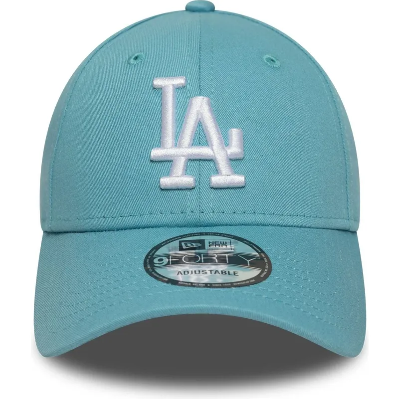 kapa-zaobljena-plava-podesiv-9forty-league-essential-los-angeles-dodgers-mlb-new-era