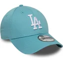 kapa-zaobljena-plava-podesiv-9forty-league-essential-los-angeles-dodgers-mlb-new-era