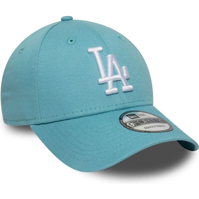 kapa-zaobljena-plava-podesiv-9forty-league-essential-los-angeles-dodgers-mlb-new-era