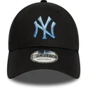 kapa-zaobljena-crna-podesiv-9forty-ombre-infill-new-york-yankees-mlb-new-era