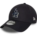 kapa-zaobljena-mornarsko-plava-podesiv-9forty-team-outline-los-angeles-dodgers-mlb-new-era