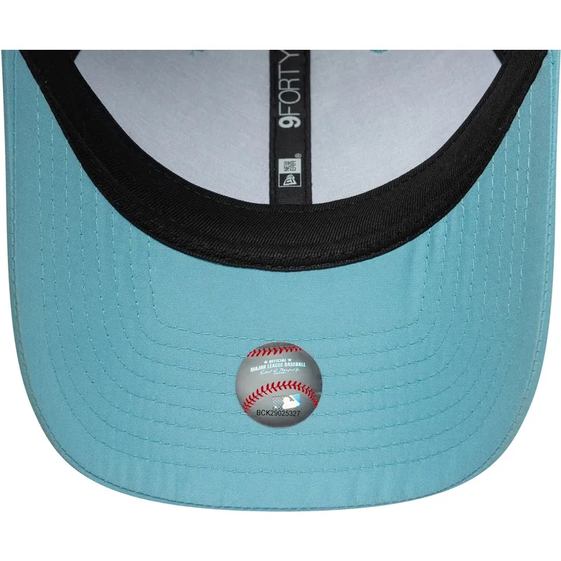 kapa-zaobljena-plava-podesiv-9forty-tonal-flawless-new-york-yankees-mlb-new-era