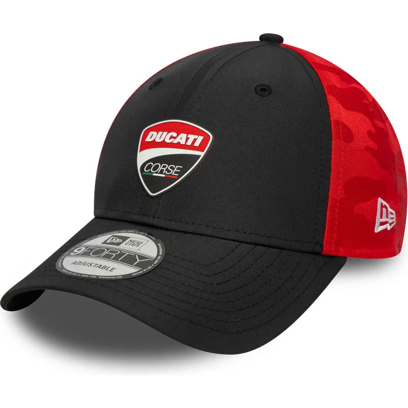 kapa-zaobljena-crna-podesiv-9forty-ducati-motor-motogp-new-era