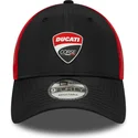 kapa-zaobljena-crna-podesiv-9forty-ducati-motor-motogp-new-era