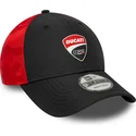 kapa-zaobljena-crna-podesiv-9forty-ducati-motor-motogp-new-era
