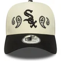 kapa-zaobljena-bez-snapback-a-frame-paisley-chicago-white-sox-mlb-new-era