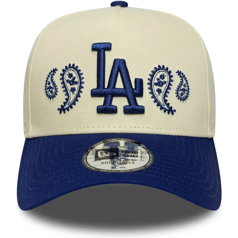kapa-zaobljena-bez-snapback-a-frame-paisley-los-angeles-dodgers-mlb-new-era