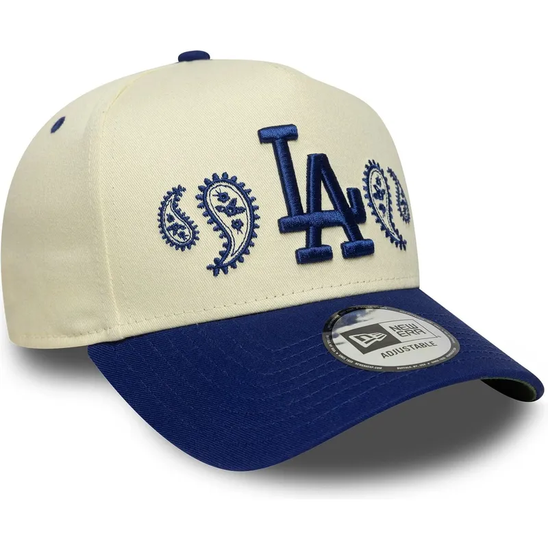 kapa-zaobljena-bez-snapback-a-frame-paisley-los-angeles-dodgers-mlb-new-era