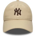 kapa-zaobljena-bez-podesiv-9twenty-leather-new-york-yankees-mlb-new-era