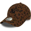 kapa-zaobljena-leopard-podesiv-9forty-leopard-cord-new-york-yankees-mlb-new-era