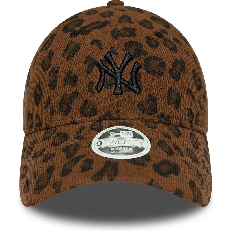 kapa-zaobljena-leopard-podesiv-9forty-leopard-cord-new-york-yankees-mlb-new-era