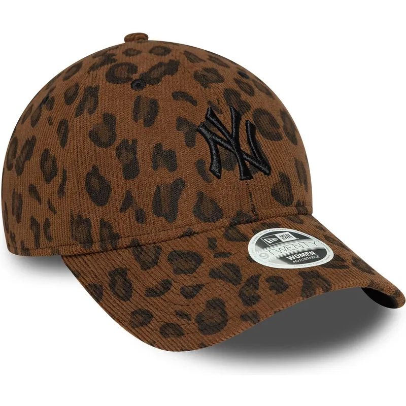 kapa-zaobljena-leopard-podesiv-9forty-leopard-cord-new-york-yankees-mlb-new-era
