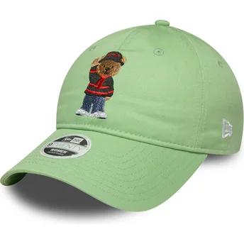 Cap zaobljena green adjustable strap claro 9TWENTY Bear AC Milan Serie A New Era