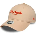 cap-zaobljena-pink-adjustable-strap-9twenty-city-los-angeles-new-era
