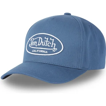 Von Dutch Curved Brim Youth KID_LOF C5C Blue Adjustable Cap