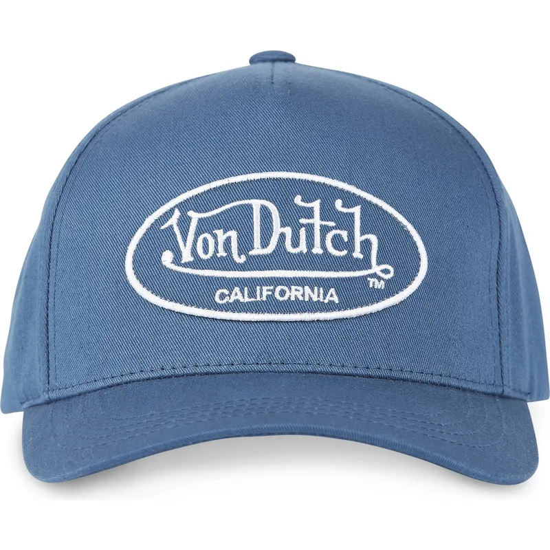 von-dutch-curved-brim-youth-kidlof-c5c-blue-adjustable-cap