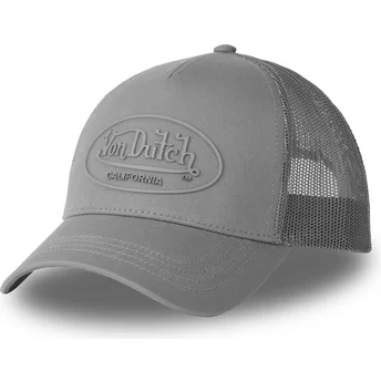 Kapa zaobljena siva snapback LOG16 Von Dutch