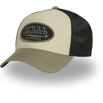 Kapa zaobljena zelena snapback POLY08 Von Dutch