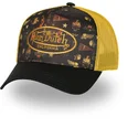 von-dutch-subl07-black-and-yellow-trucker-hat