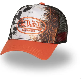 Kapa zaobljena narančasta snapback SUBL10 Von Dutch