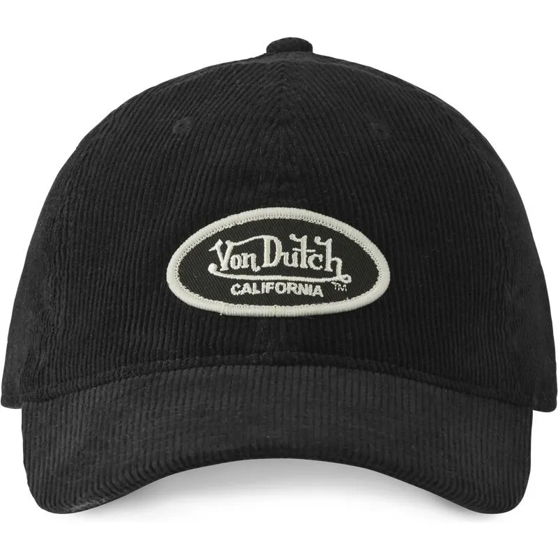 cap-zaobljena-black-adjustable-strap-von-dutch